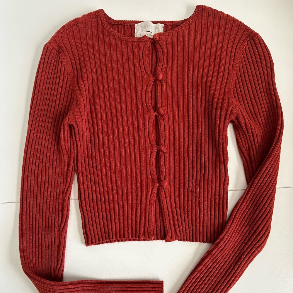 Urban outfitters cropped top/cardigan
